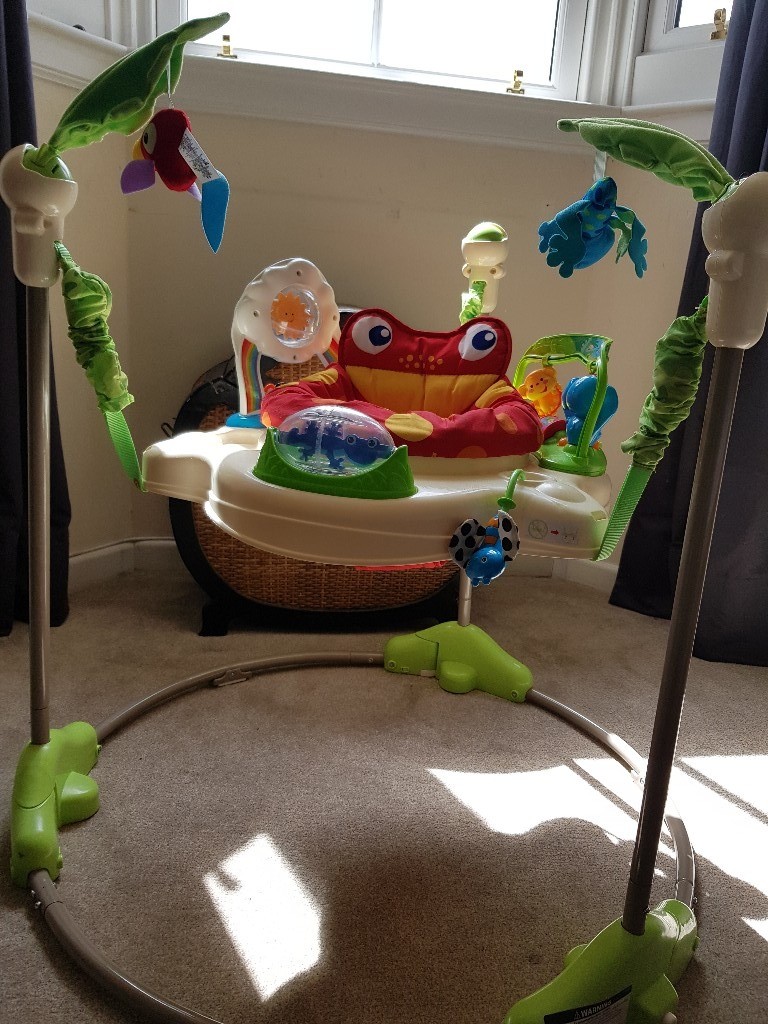 jungle baby bouncer